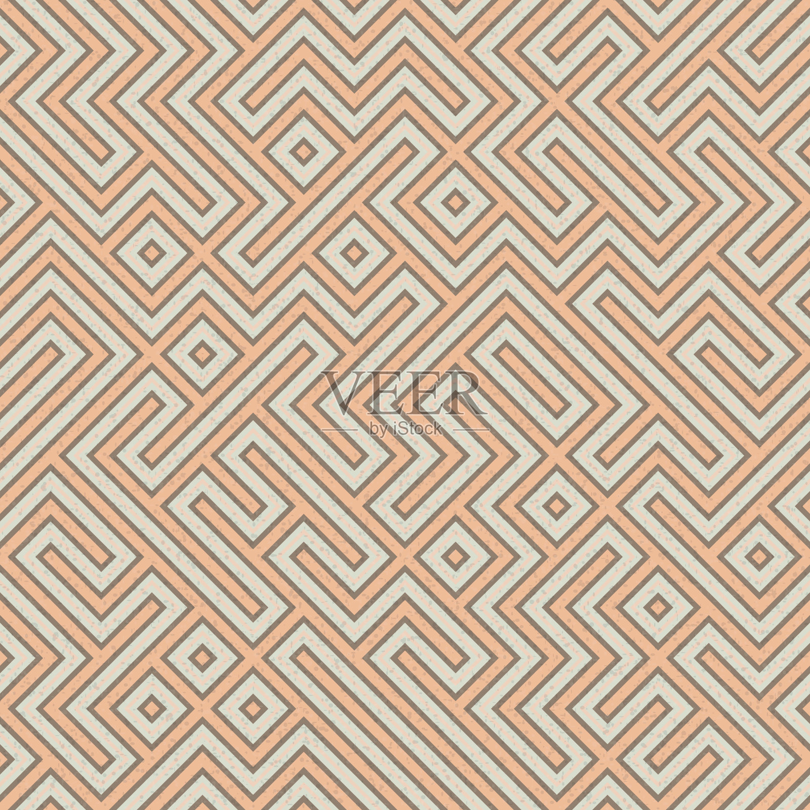 抽象几何图案生成计算艺术插图插画图片素材