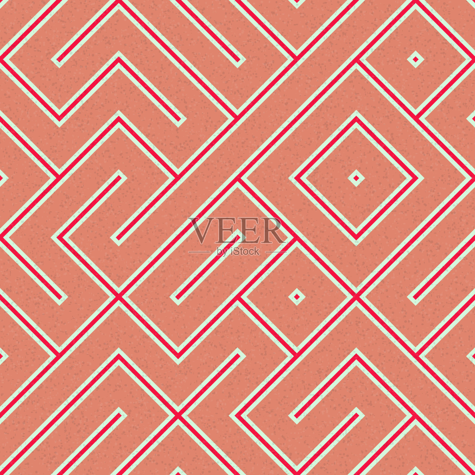 抽象几何图案生成计算艺术插图插画图片素材