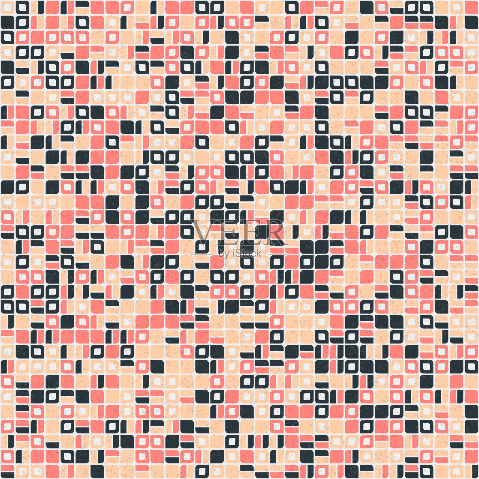 抽象几何图案生成计算艺术插图插画图片素材