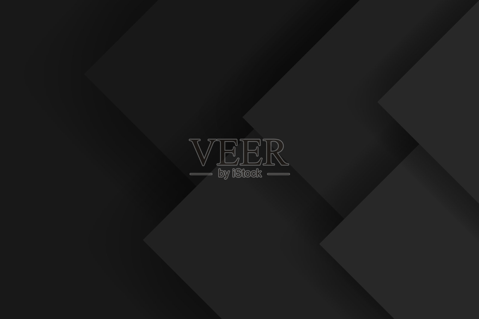 现代黑色抽象设计几何背景,纸张风格插画图片素材