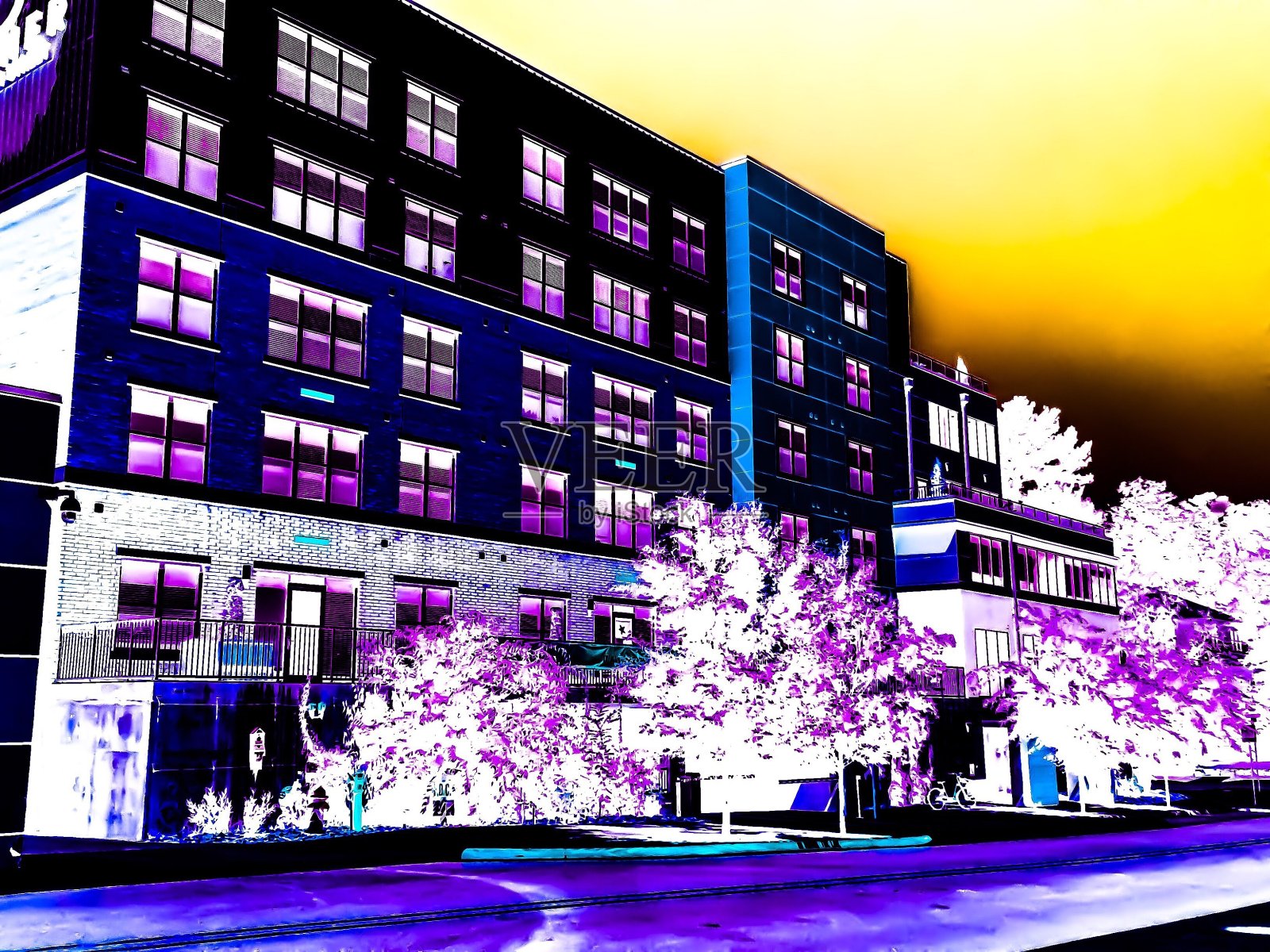 抽象的建筑照片摄影图片