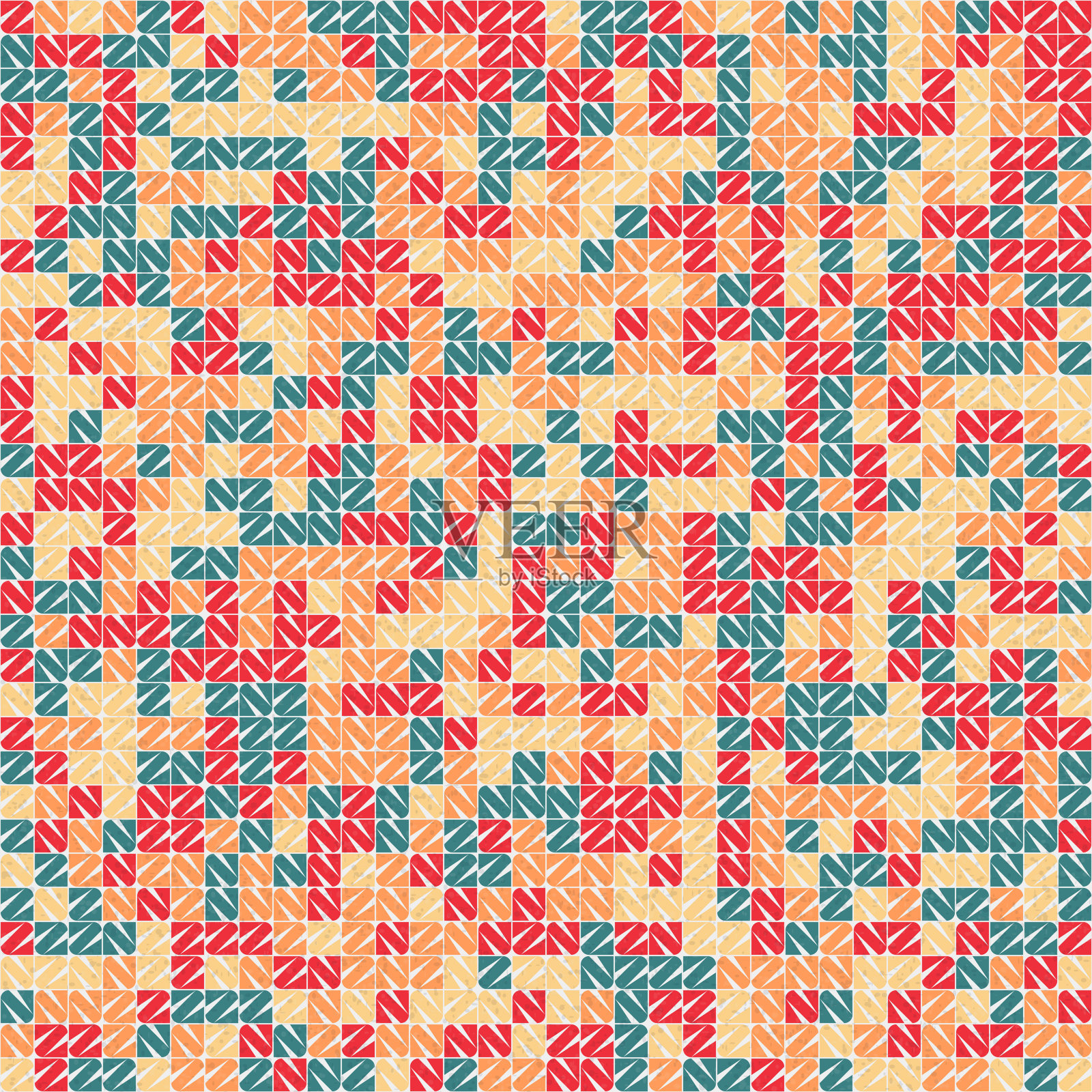 抽象几何图案生成计算艺术插图插画图片素材