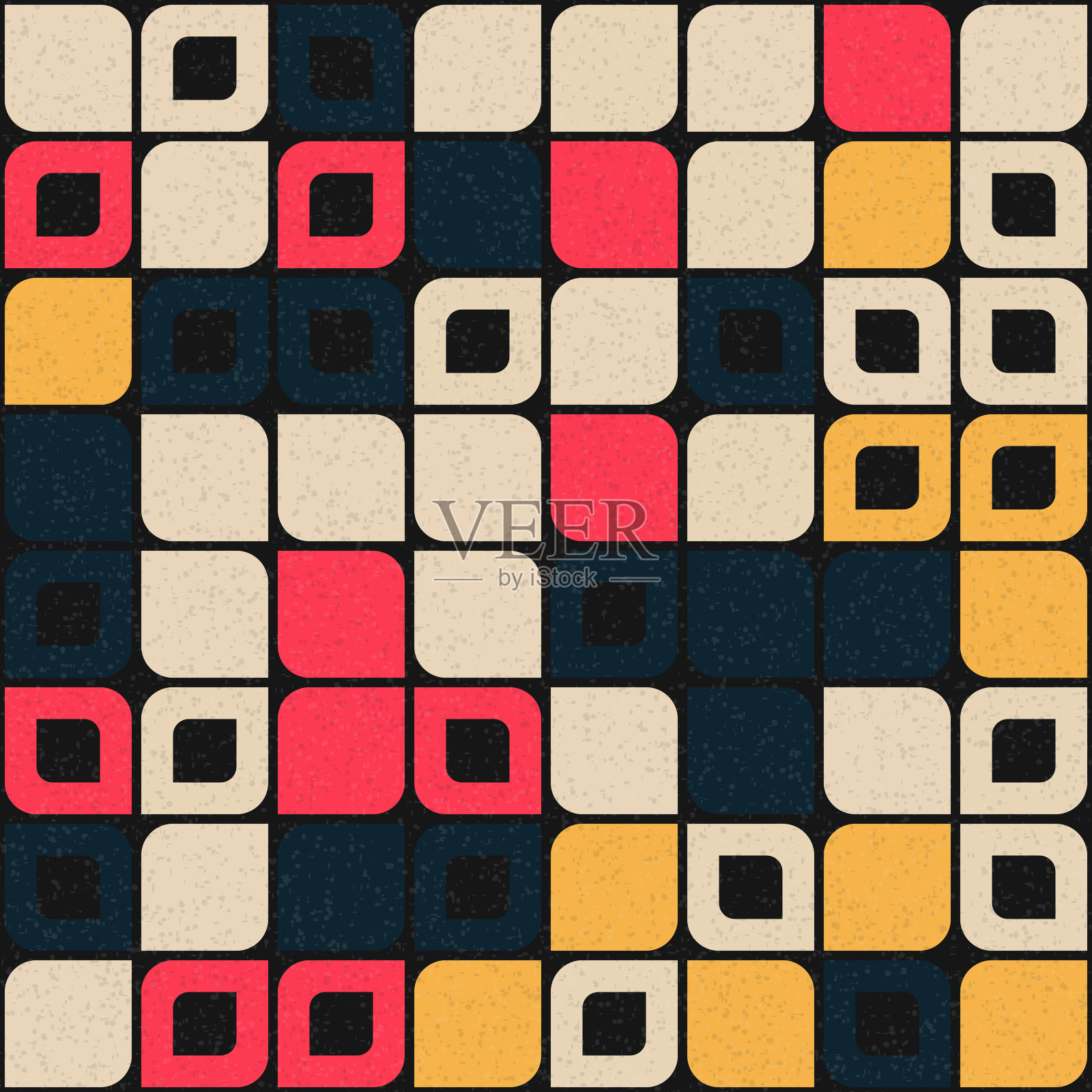 抽象几何图案生成计算艺术插图插画图片素材