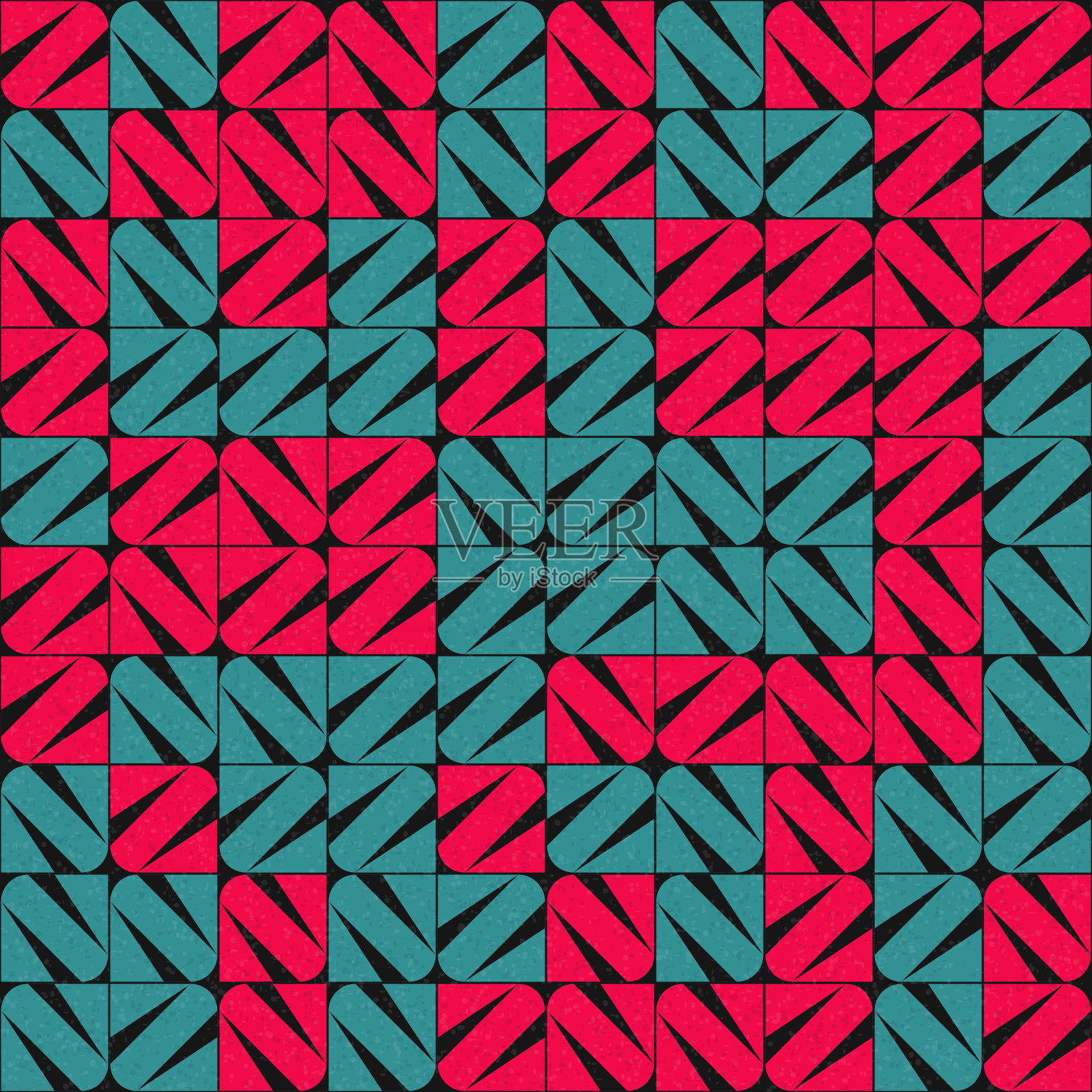 抽象几何图案生成计算艺术插图插画图片素材