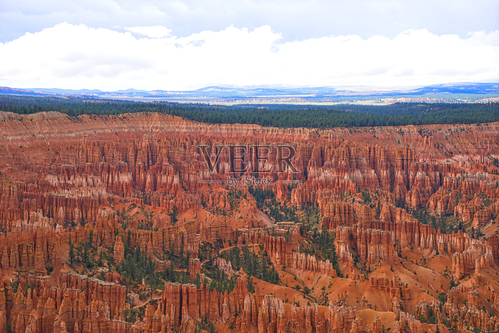布莱斯峡谷国家公园,胡都,天然桥和雷神之锤。照片摄影图片
