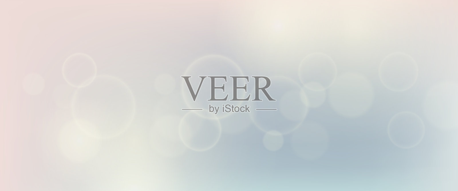 抽象背景与模糊散景光效果插画图片素材