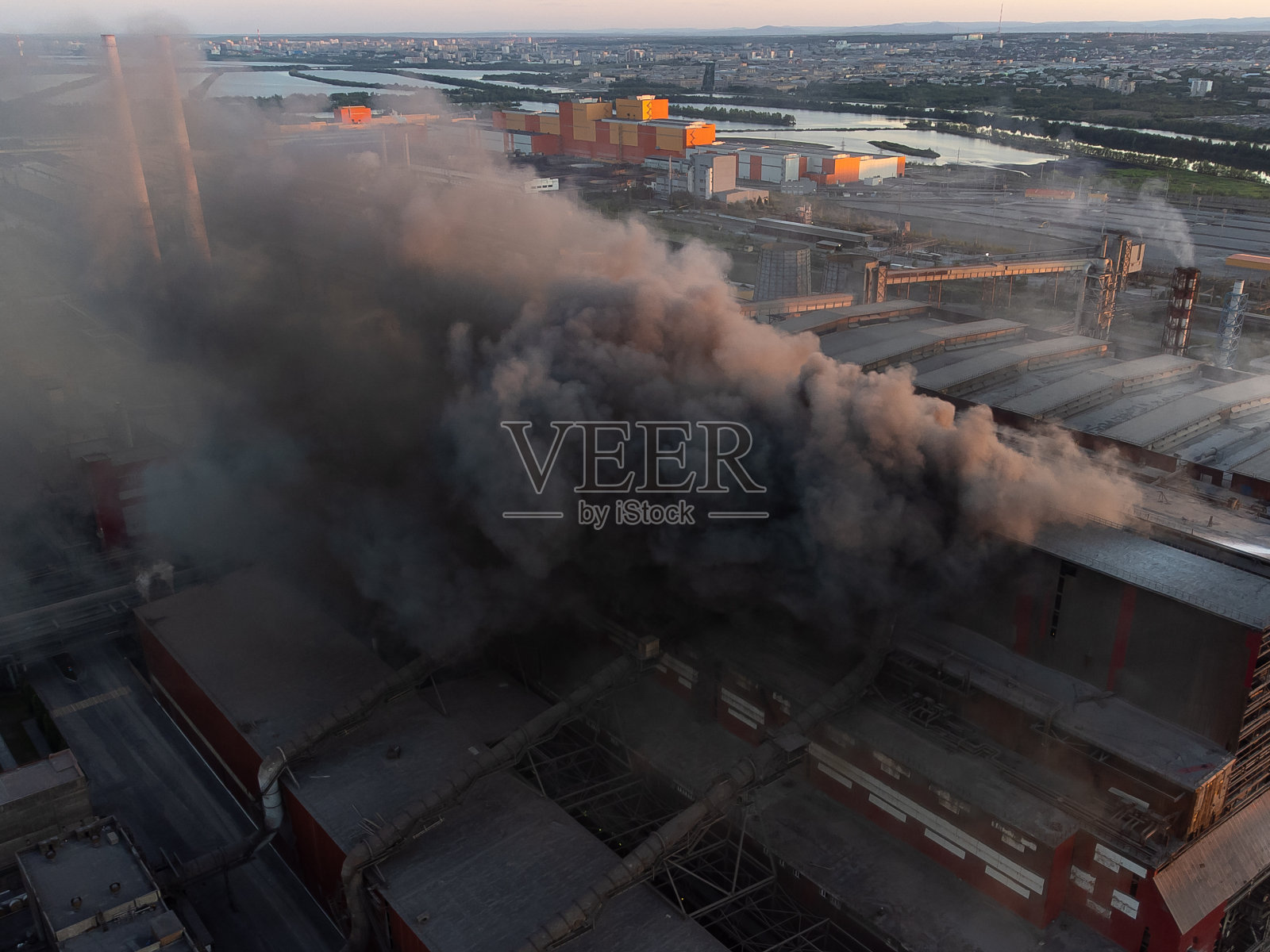 马格尼托哥尔斯克冶炼厂照片摄影图片