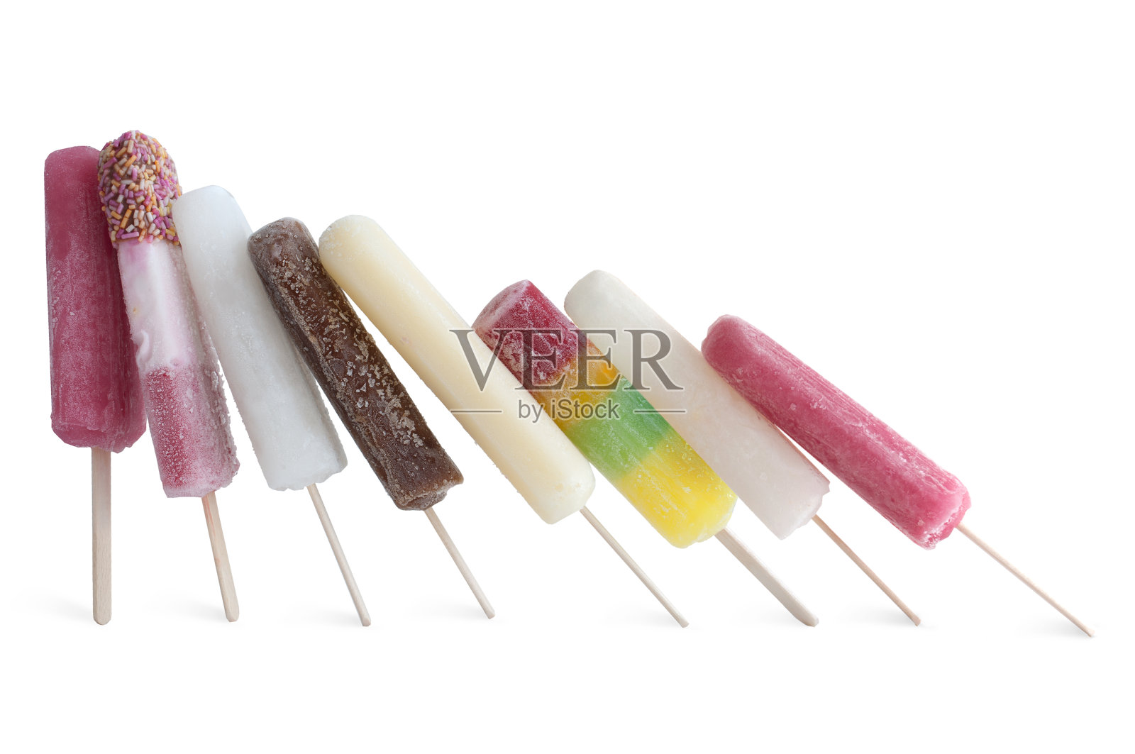 冷冻冰棒棒糖照片摄影图片
