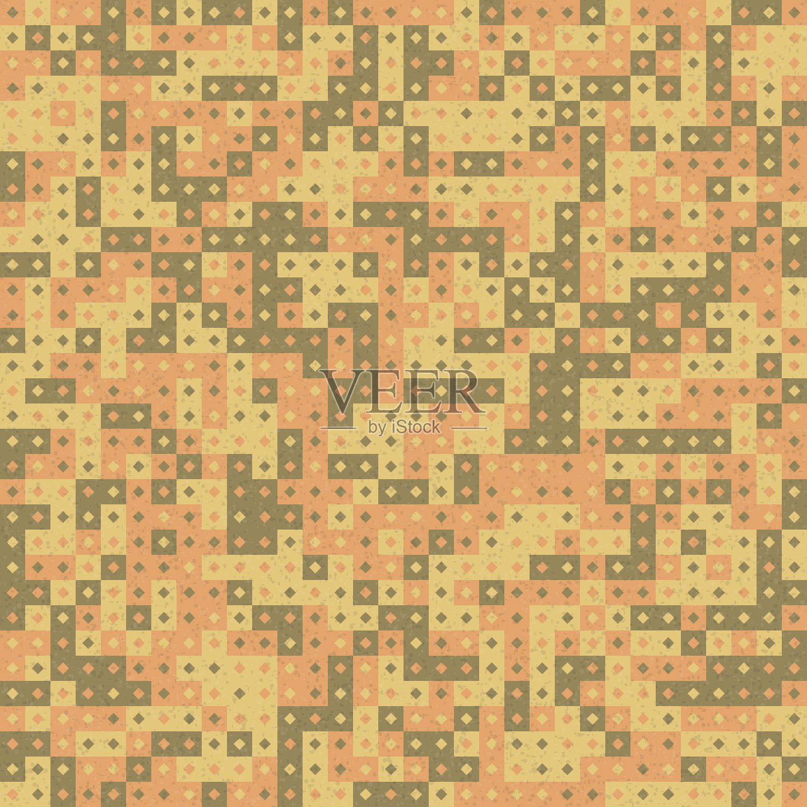 抽象几何图案生成计算艺术插图插画图片素材