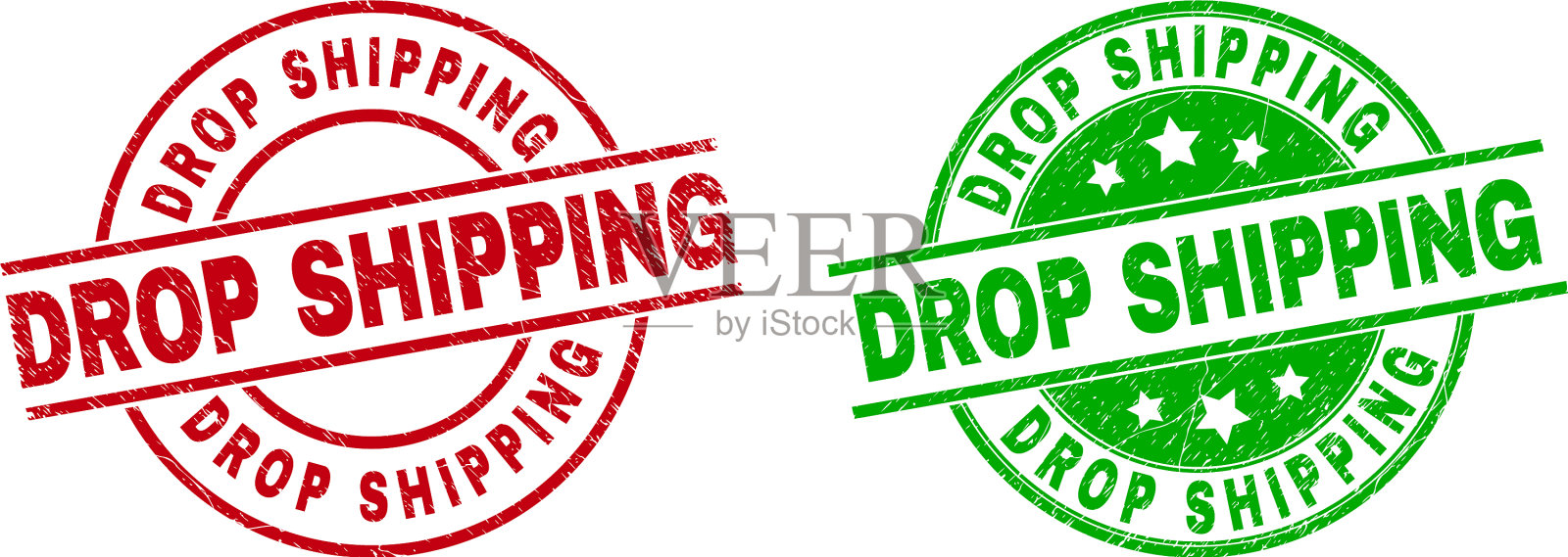 白色背景下文本的特写镜头插画图片素材