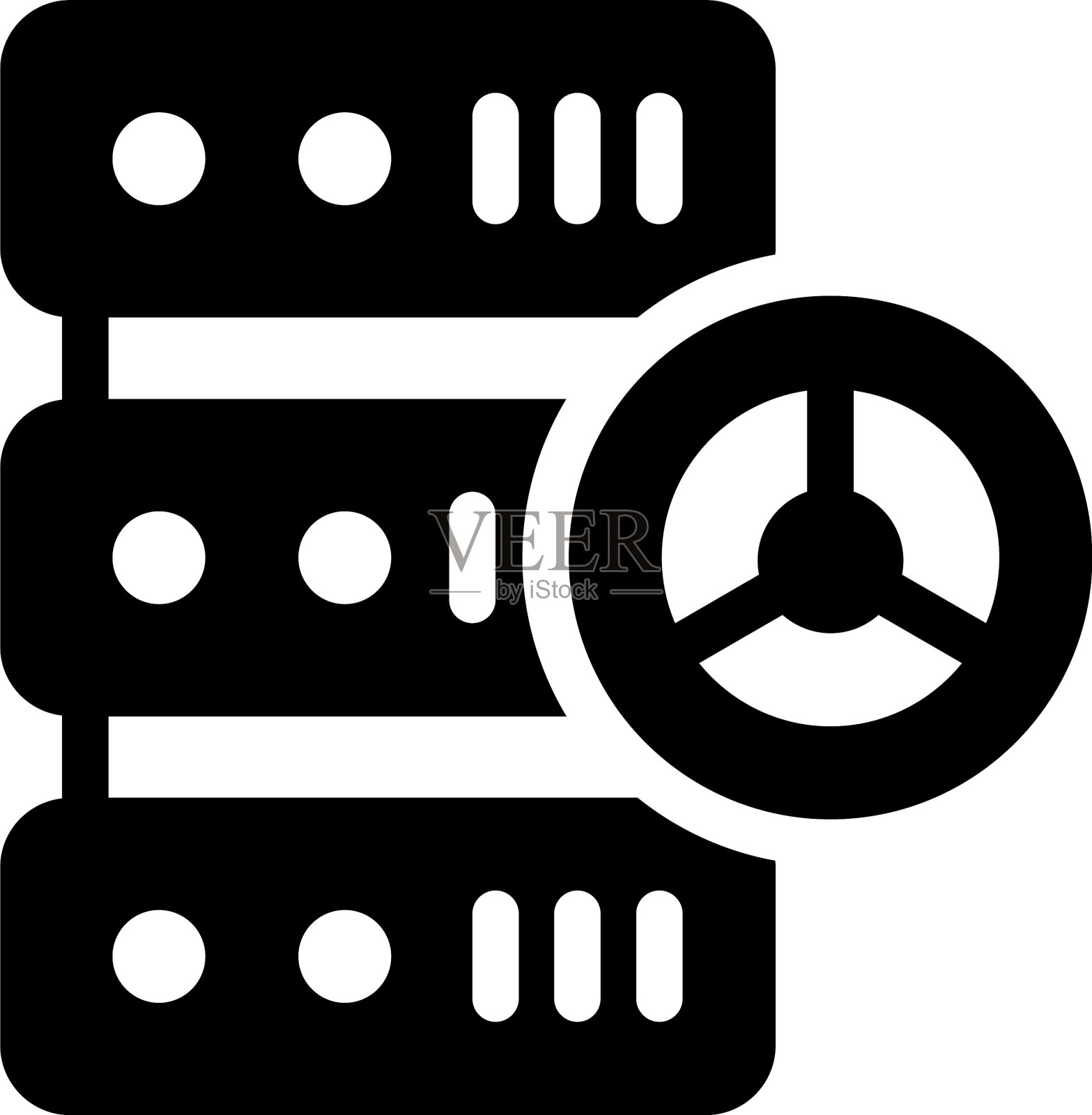 数据控制器插画图片素材