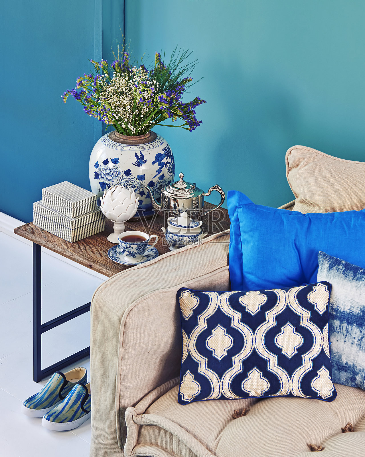 现代家居室内客厅风格与设计照片摄影图片