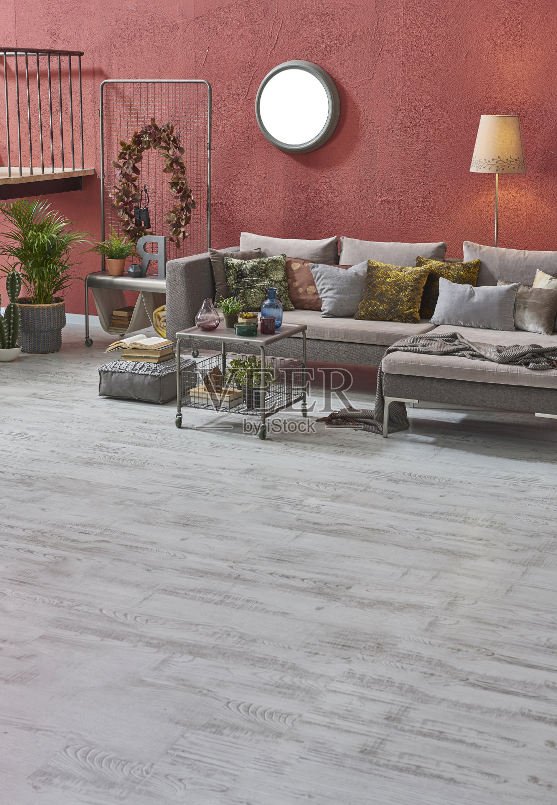 现代家居室内客厅设计风格照片摄影图片