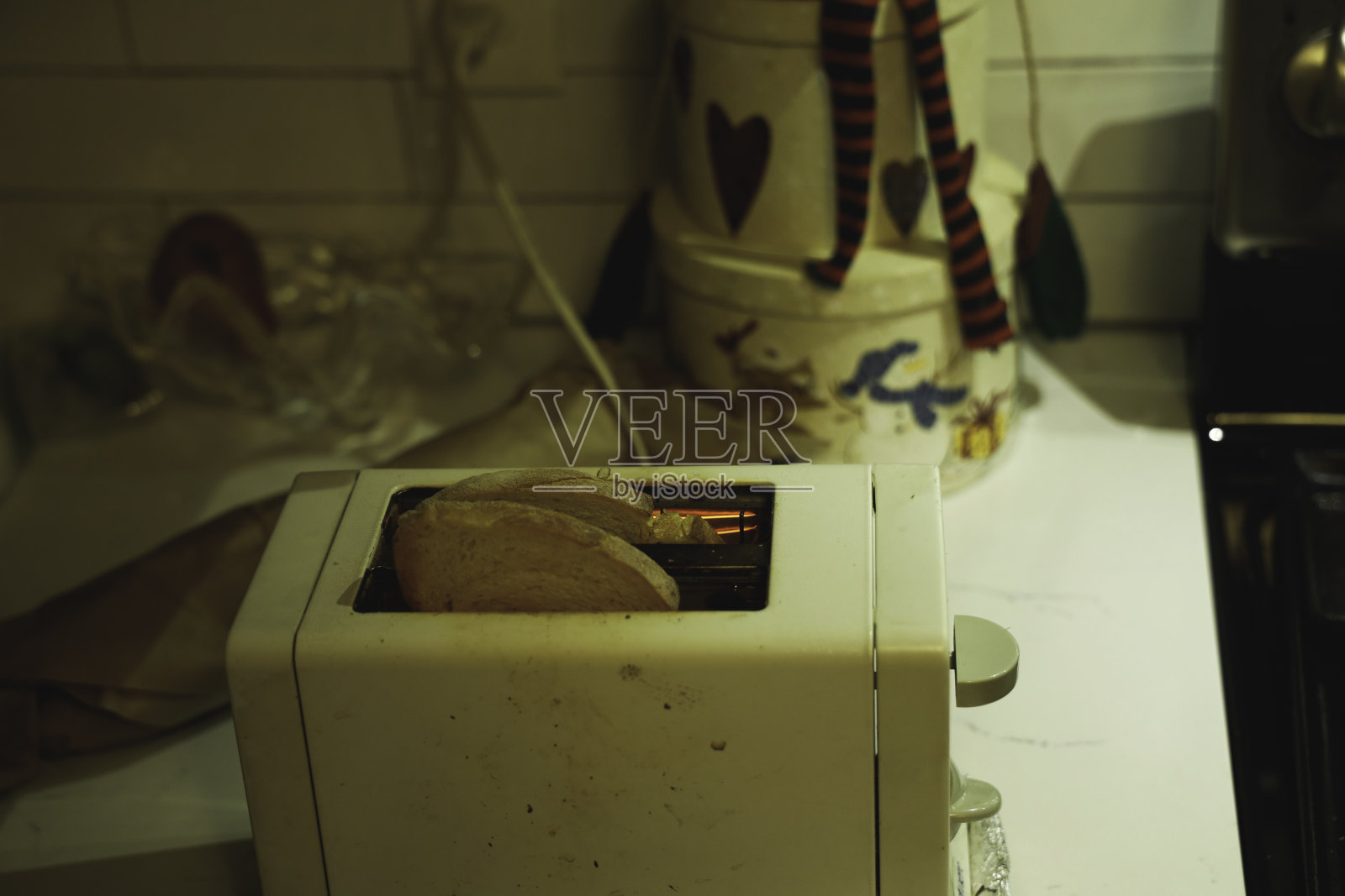 烤面包机照片摄影图片