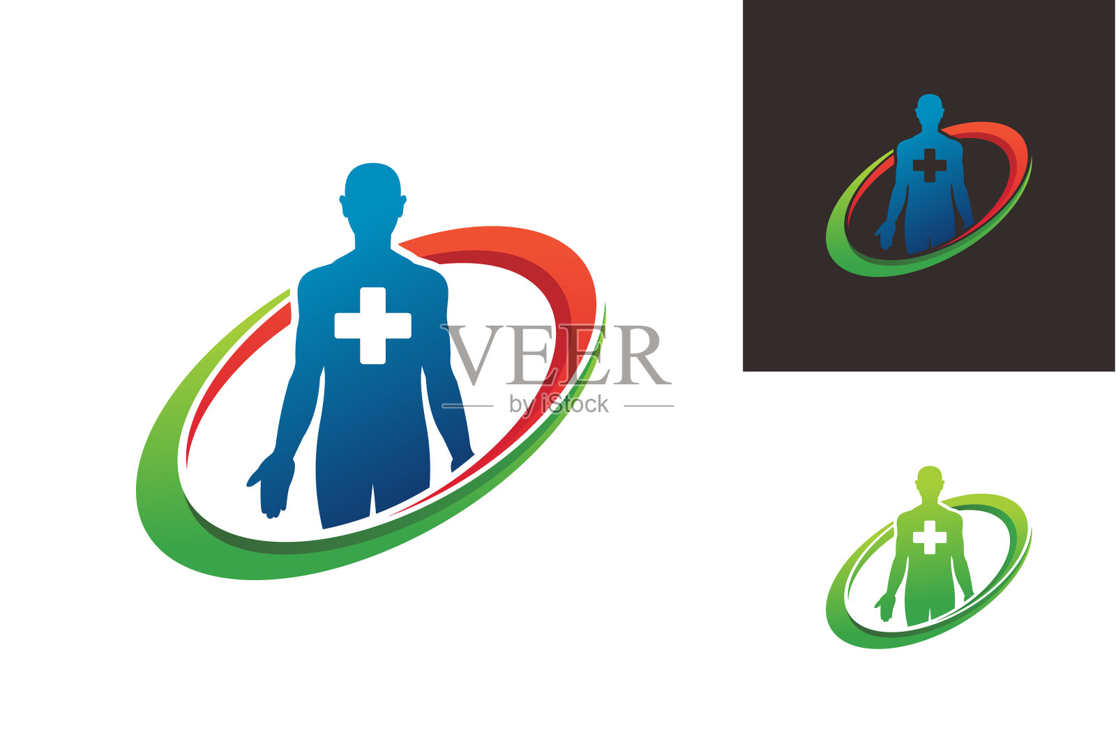 人类医学标志模板设计矢量,徽章,设计概念,创意符号,图标插画图片素材