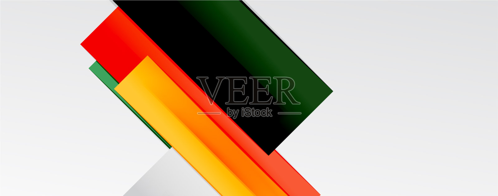 色彩抽象线条时尚几何背景插画图片素材