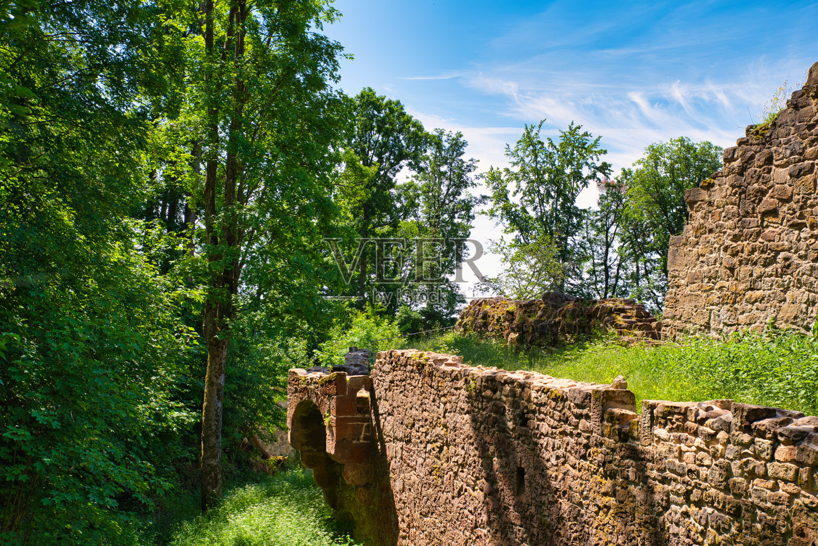 老砂岩破坏照片摄影图片
