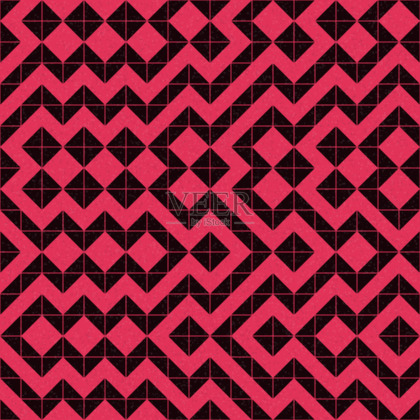 抽象几何图案生成计算艺术插图插画图片素材