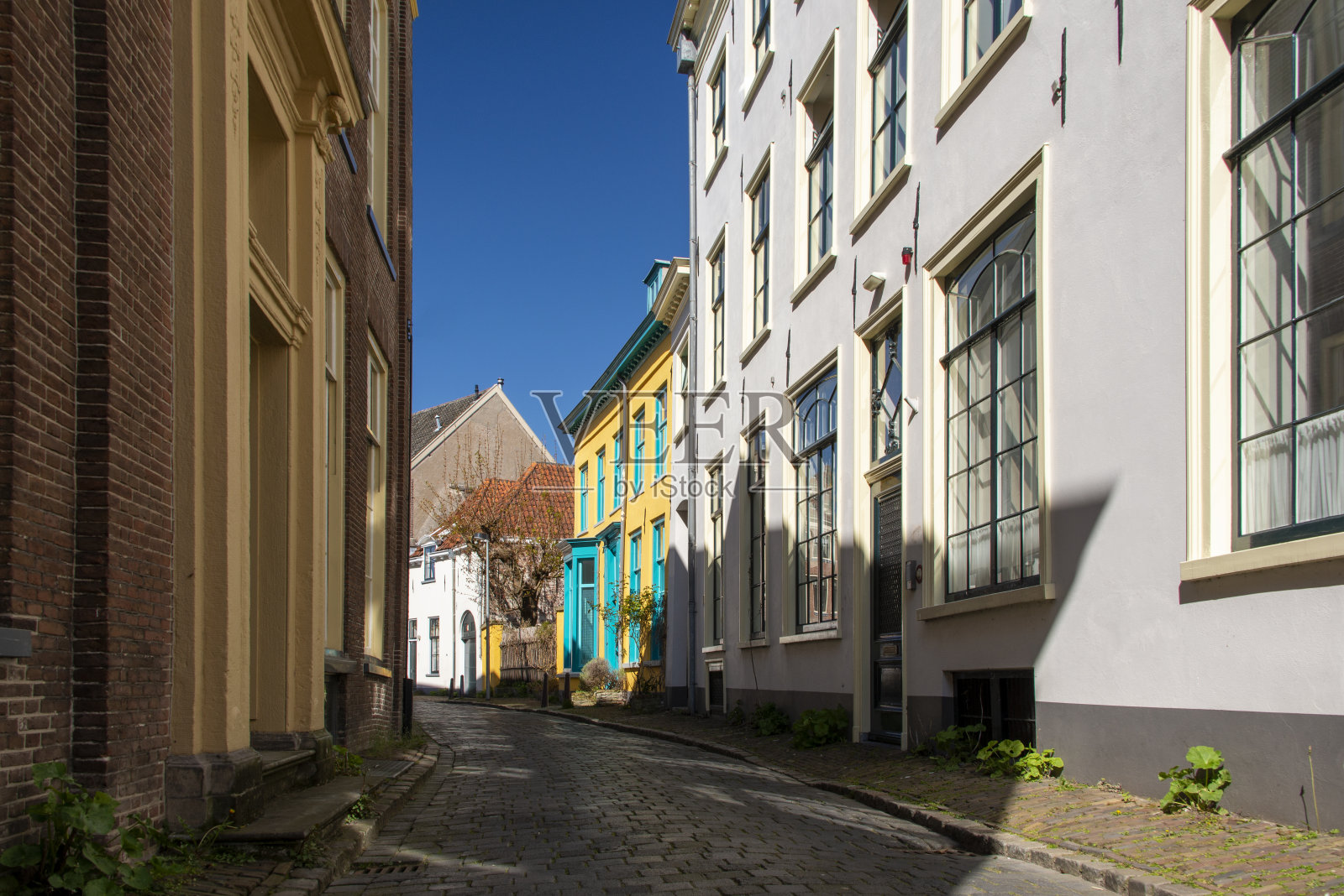 鹅卵石街道照片摄影图片