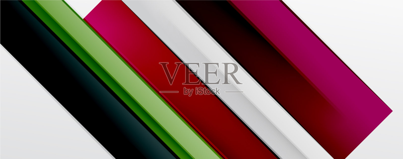 色彩抽象线条时尚几何背景插画图片素材