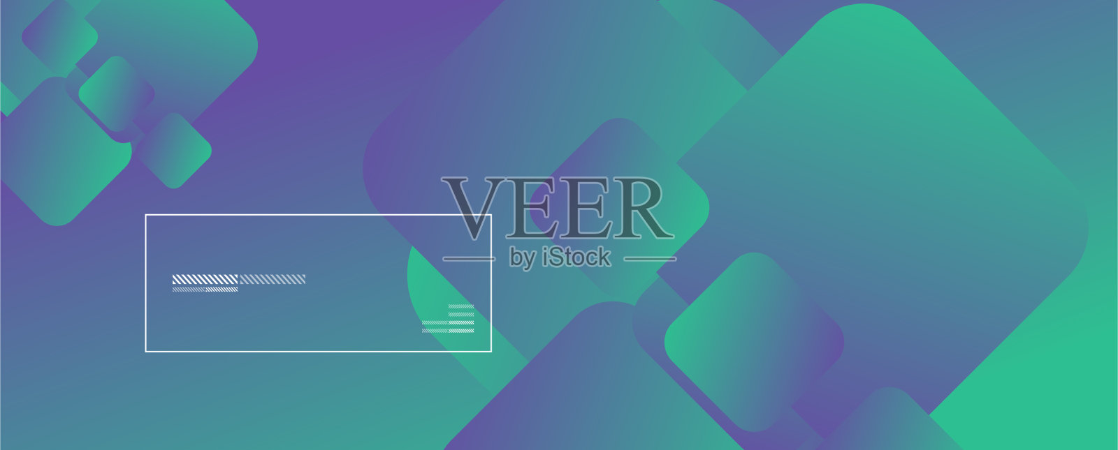 正方形形状构成几何抽象插画图片素材