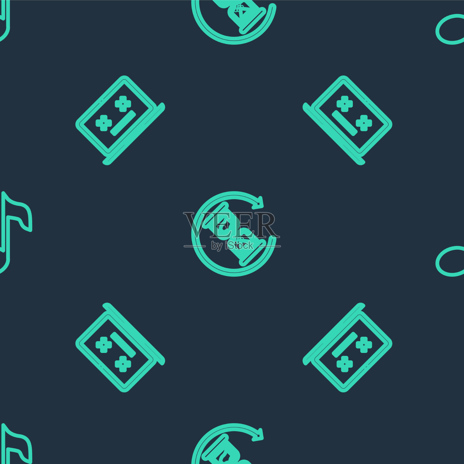 设置线路等死笔记本电脑和音乐提示音图标素材