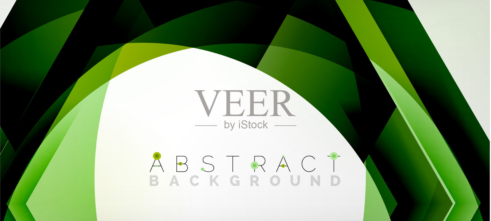 彩色六边形几何抽象插画图片素材