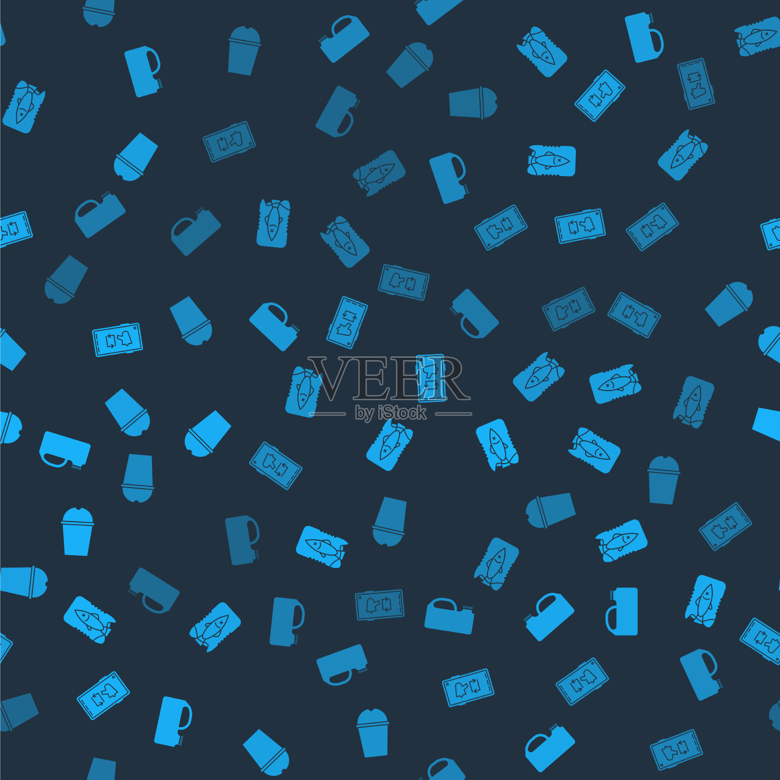 设置油罐,用于防止海洋塑料图标素材