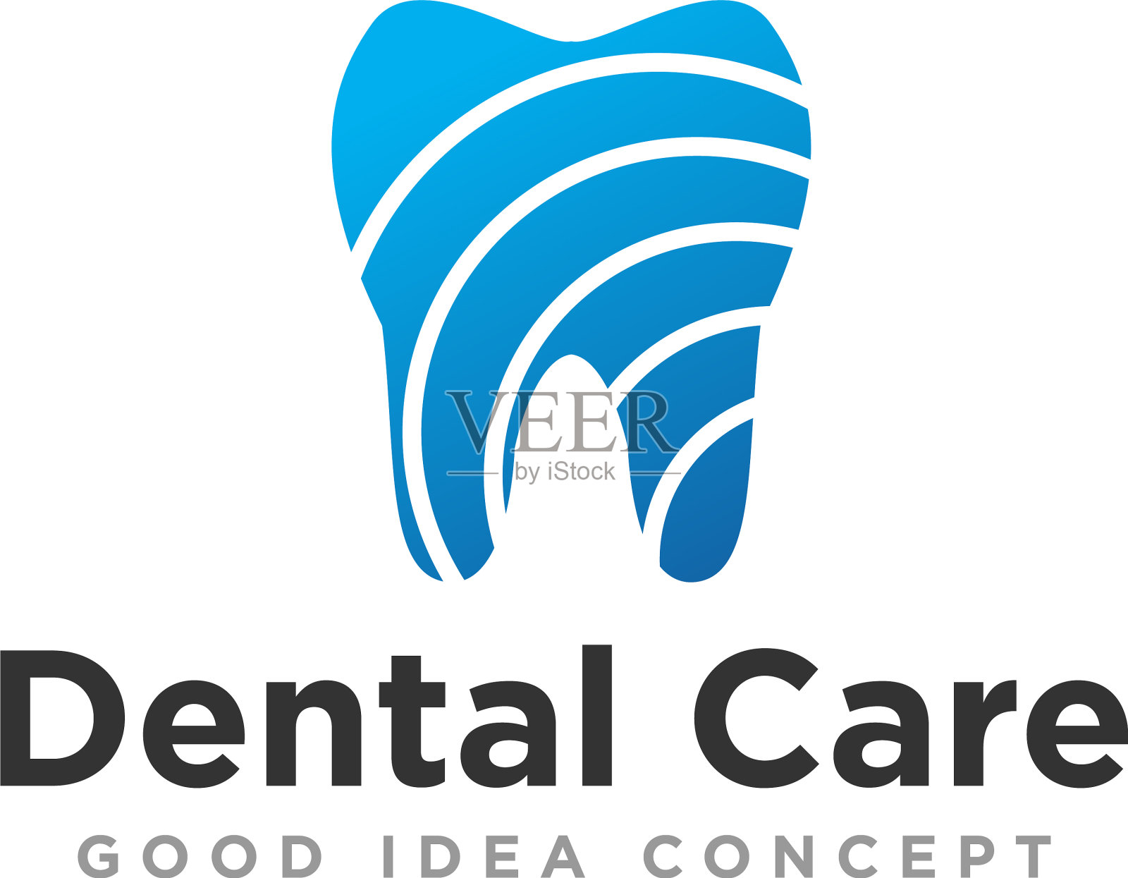 医疗牙科标志设计插画图片素材