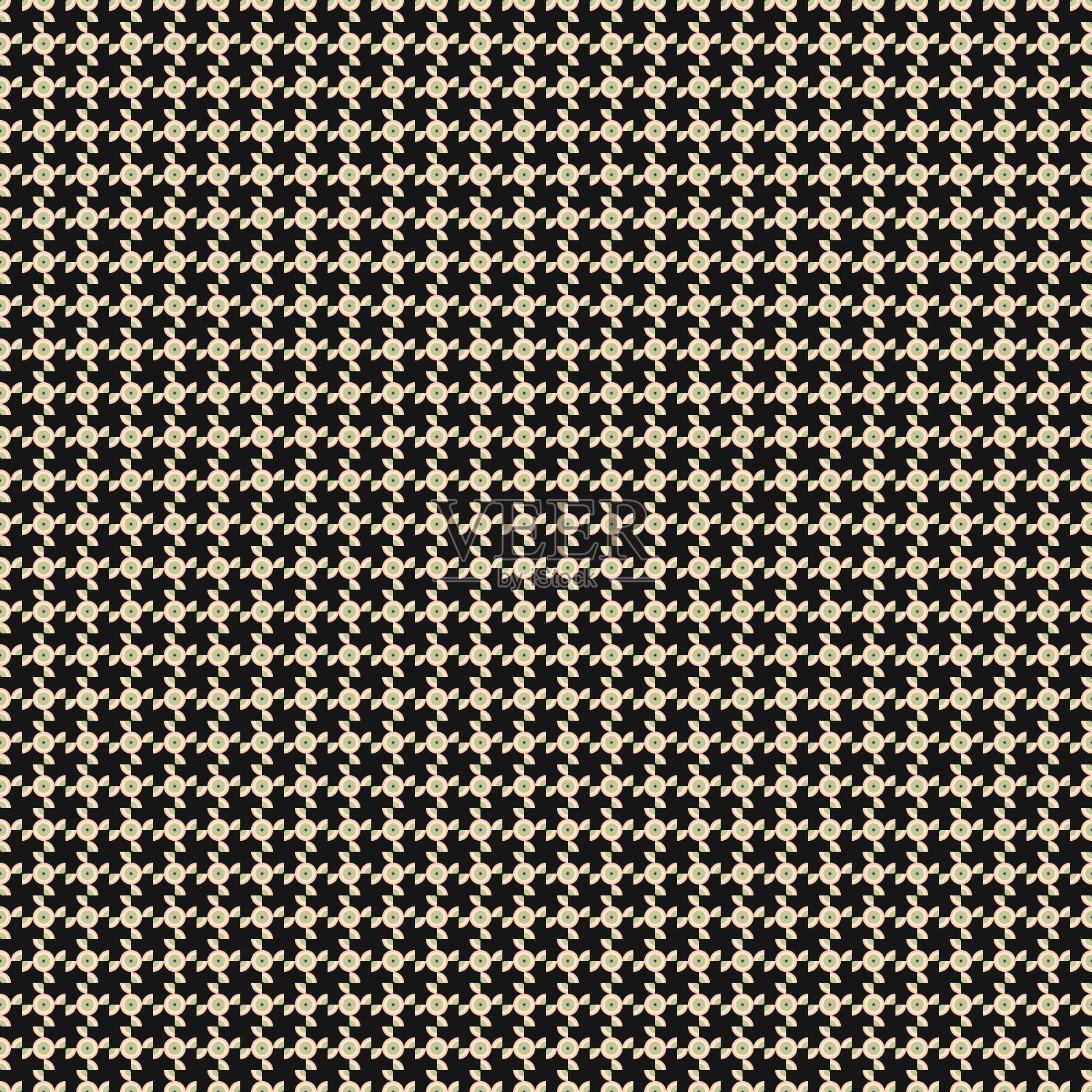 抽象几何图案生成计算艺术插图插画图片素材