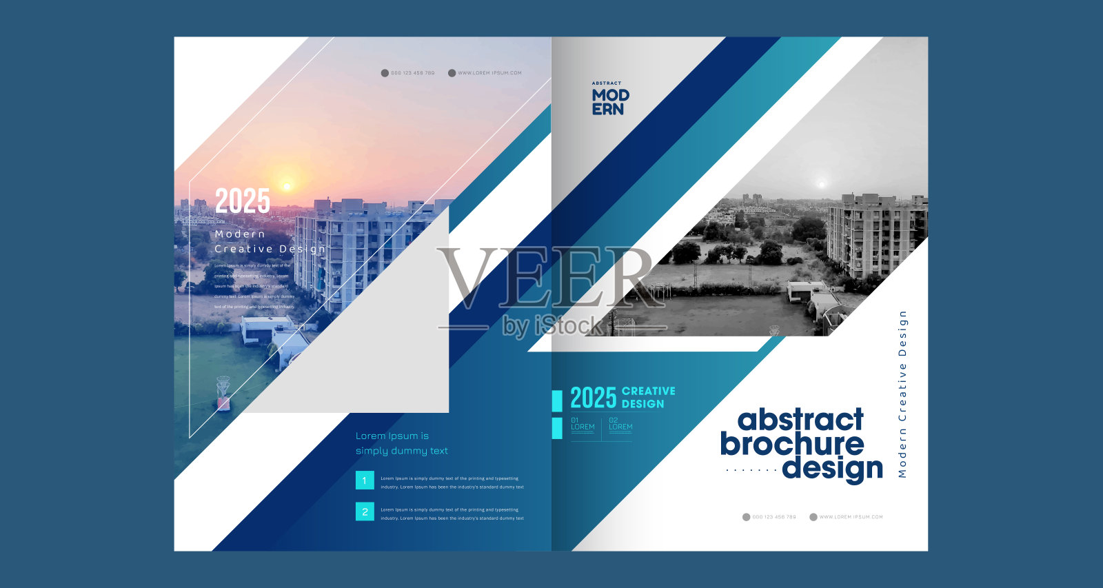 企业书籍封面设计模板A4插画图片素材