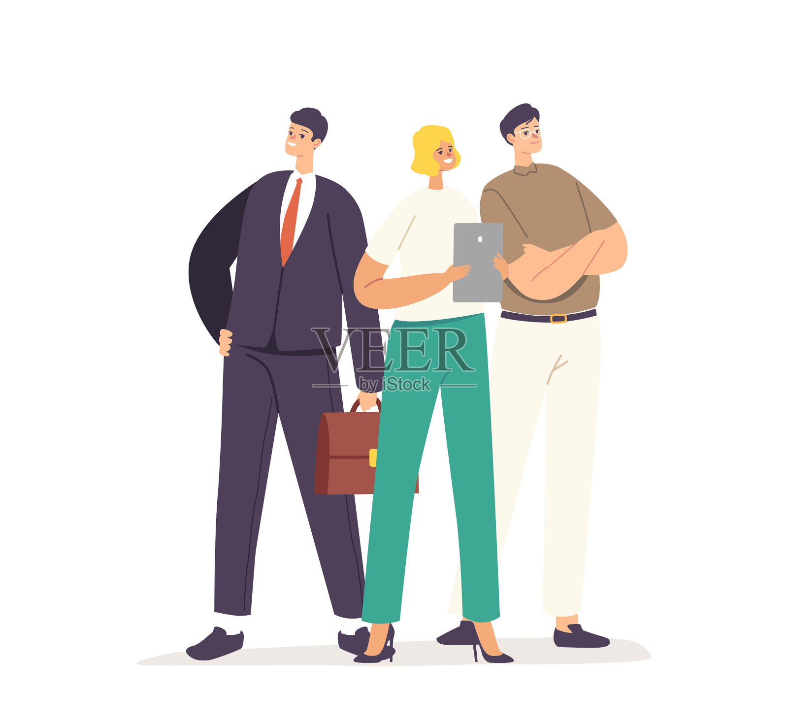 企业成功理念成功管理者或设计元素图片