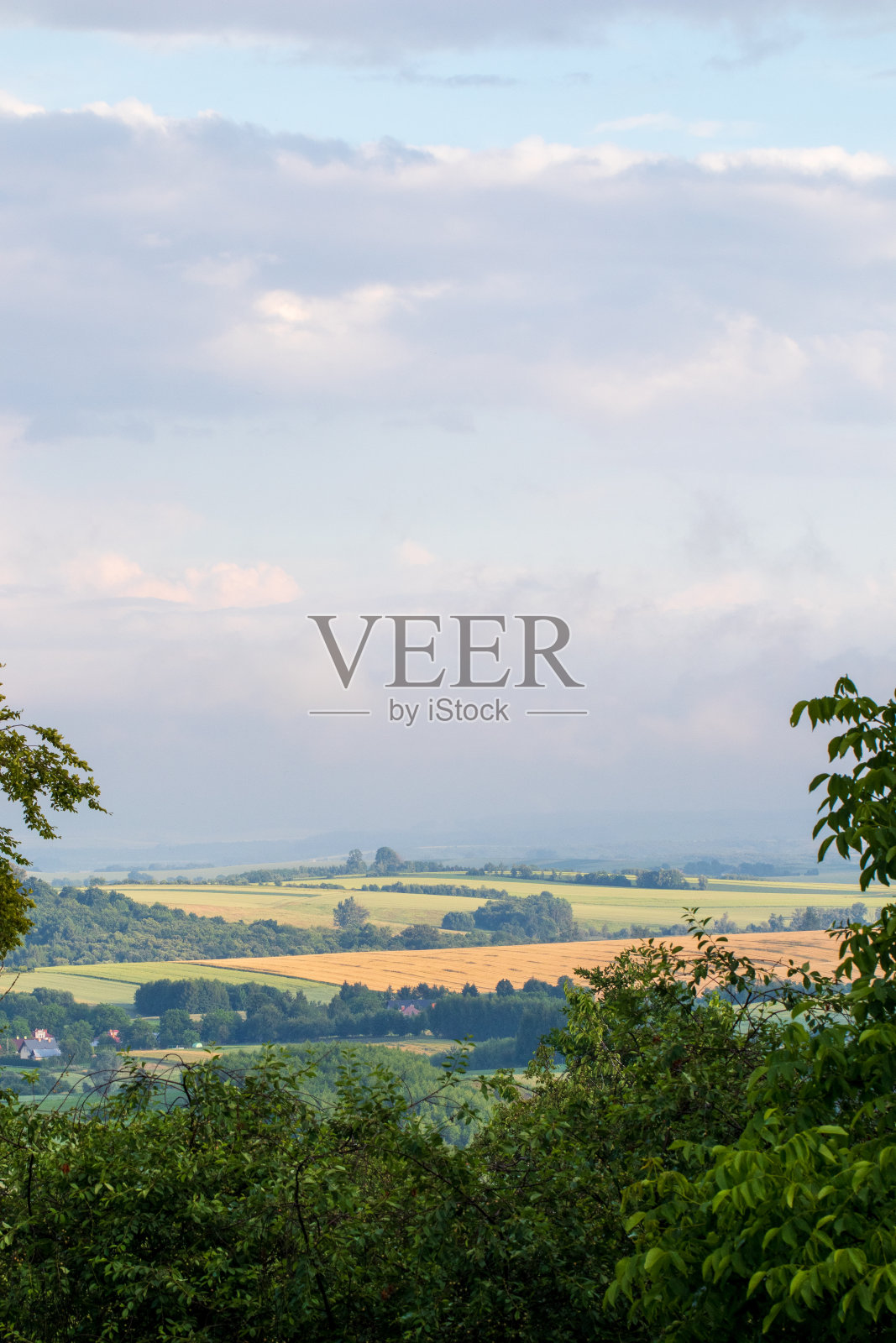 山在夏天照片摄影图片