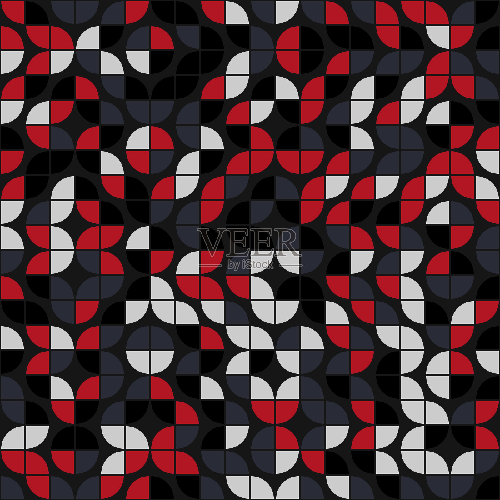 抽象几何图案生成计算艺术插图插画图片素材