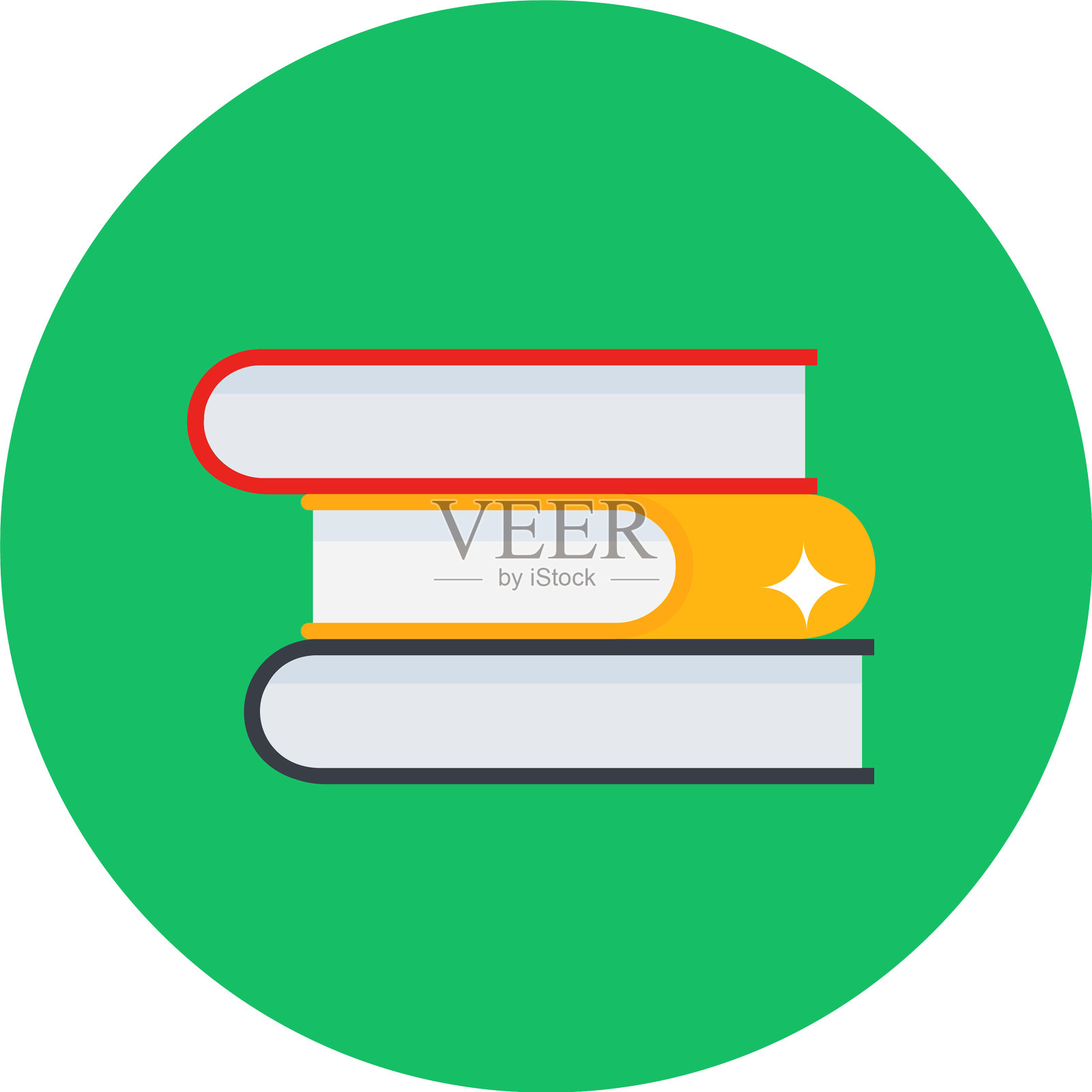 研究书籍图标素材