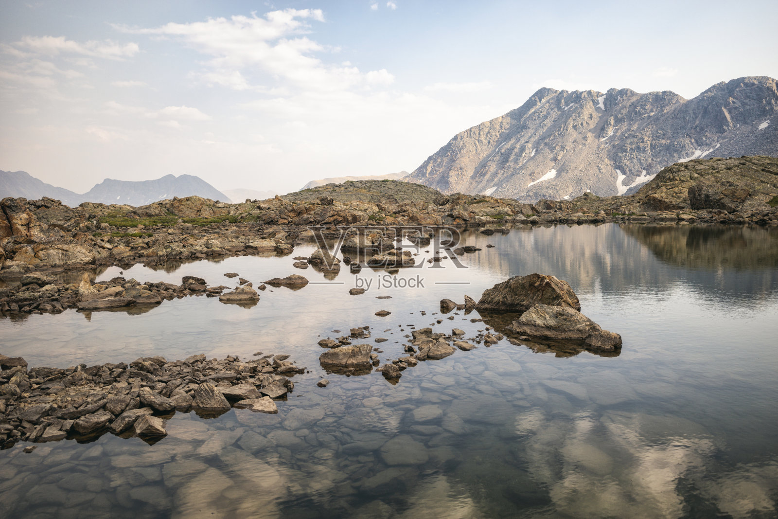 科罗拉多州圣十字荒野的景观照片摄影图片