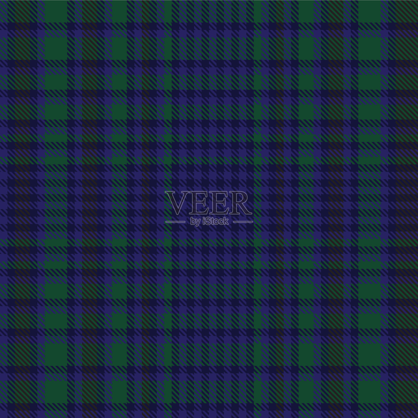 圣诞暗纹格子纹理无缝图案插画图片素材