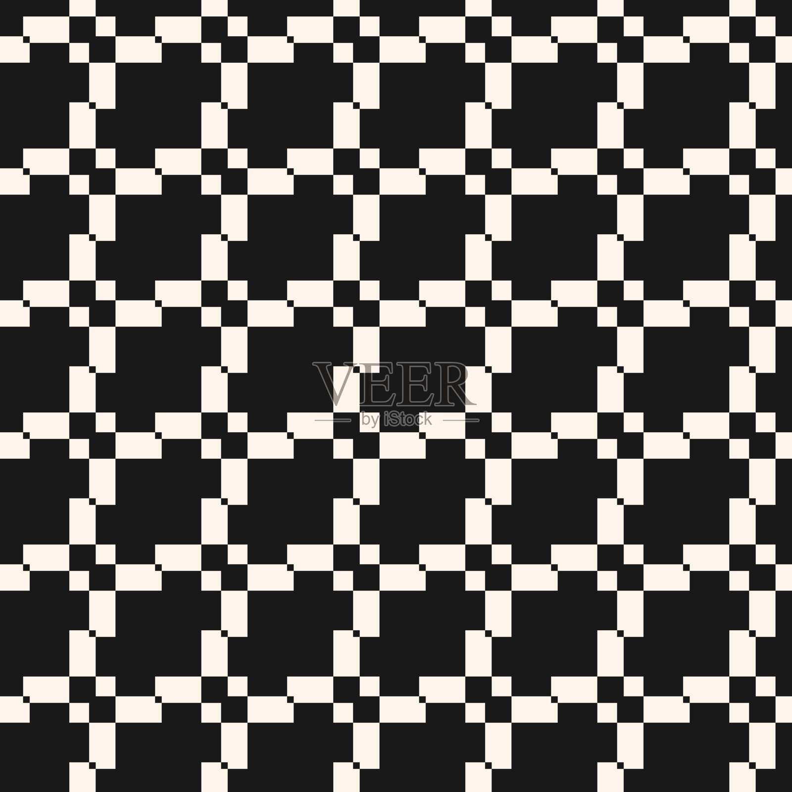 图案用网格网格无缝编织插画图片素材