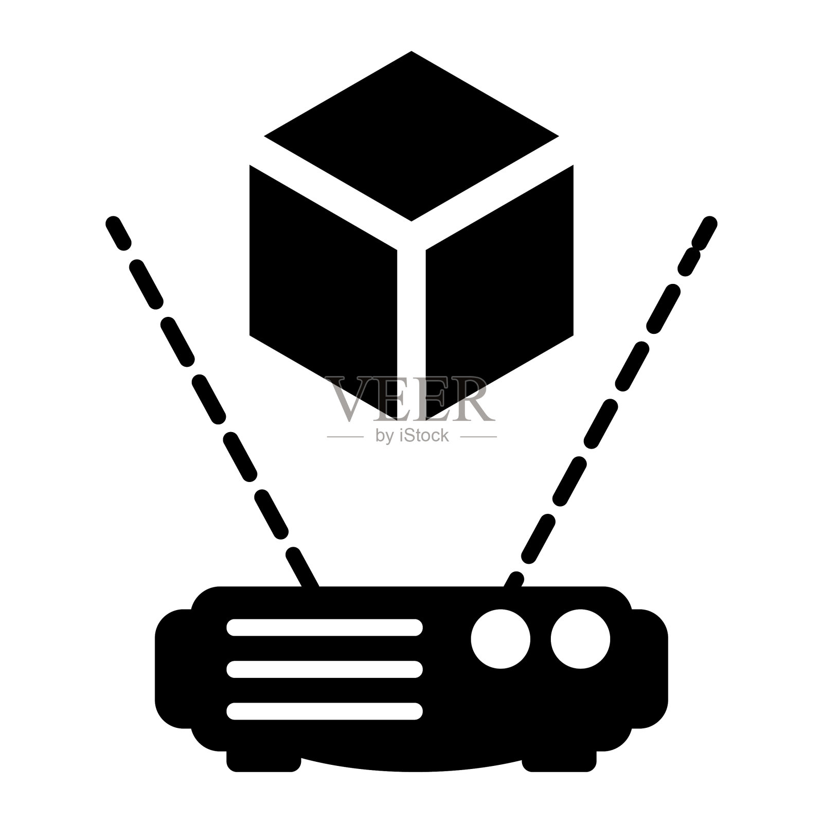 全息图插画图片素材