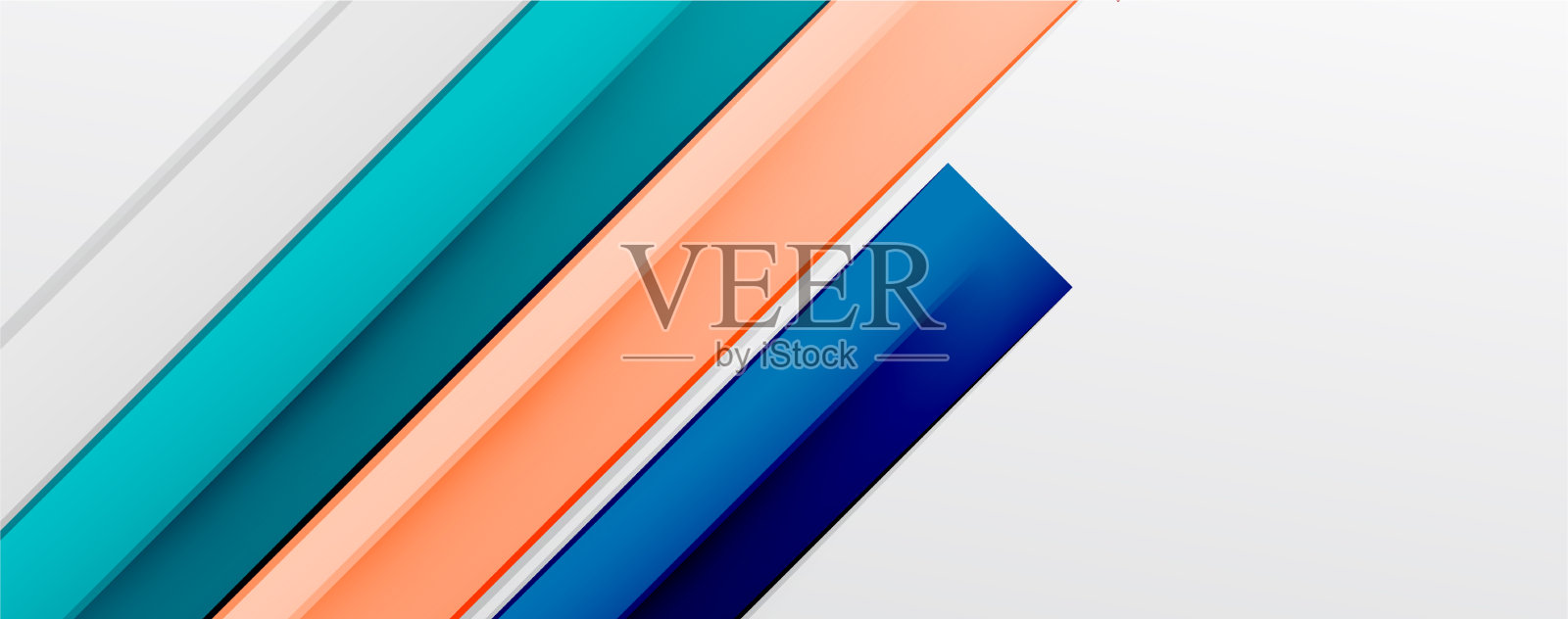 色彩抽象线条时尚几何背景插画图片素材