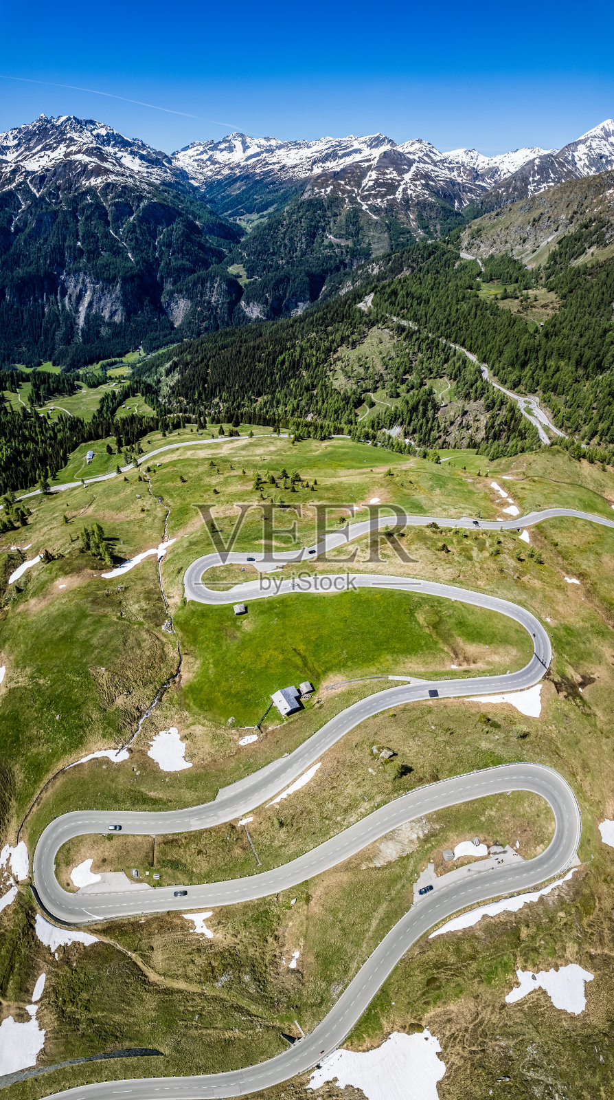 奥地利大格洛克纳山的风景照片摄影图片