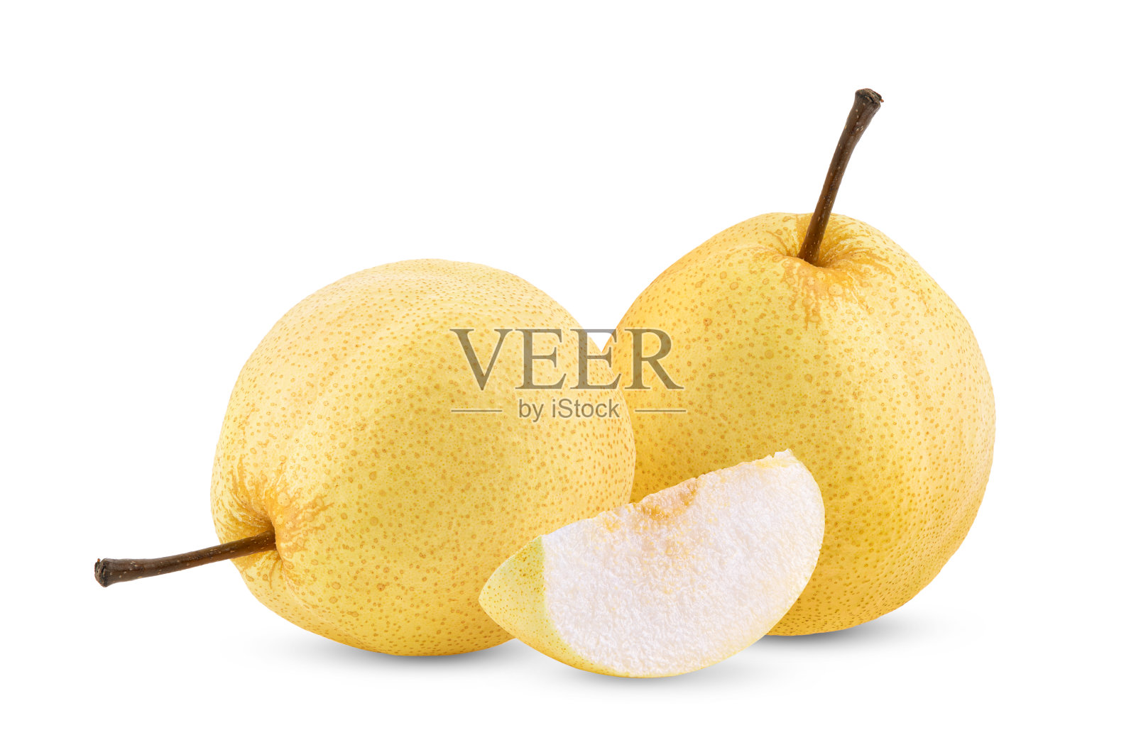 梨果孤立在白色照片摄影图片