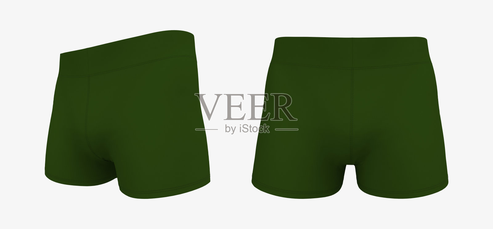 缩腰的短裤模型照片摄影图片