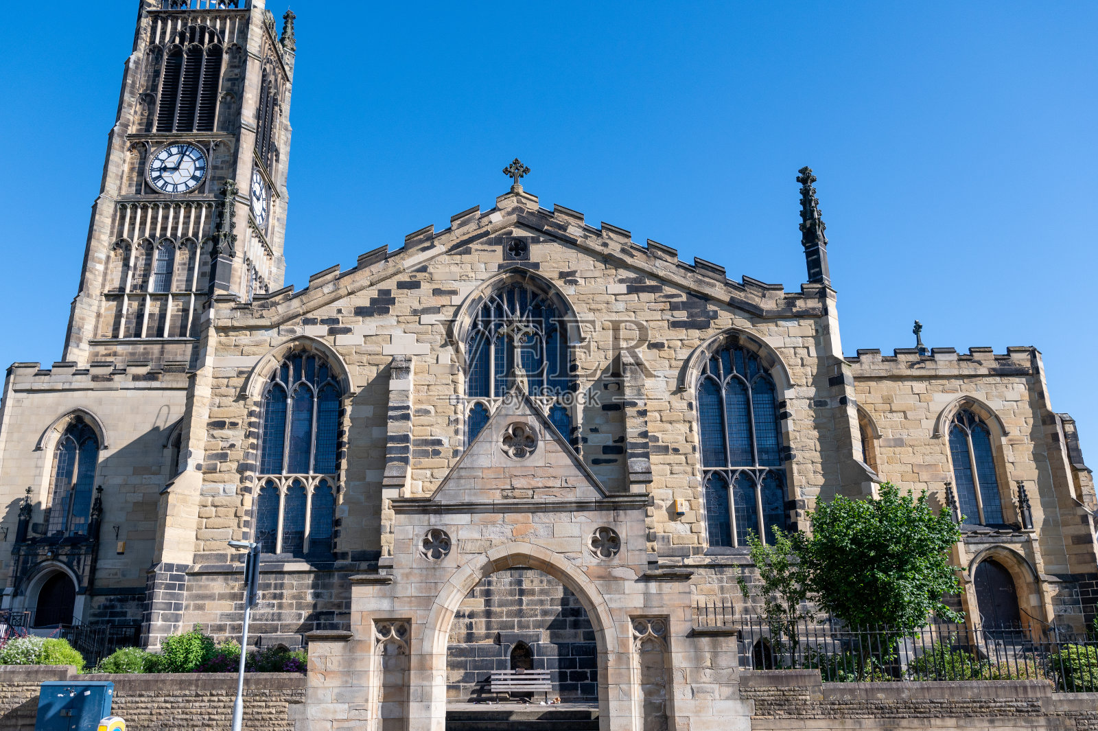 圣彼得的哈德斯菲尔德教区教堂照片摄影图片