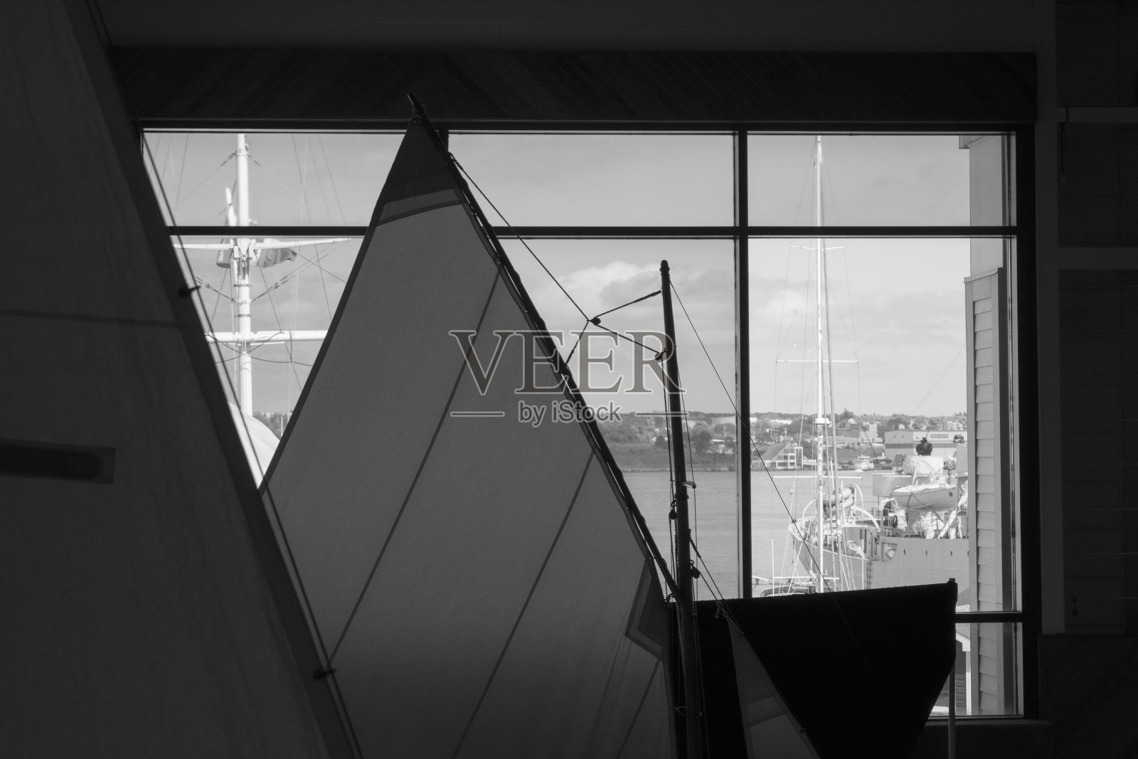 船的房子照片摄影图片