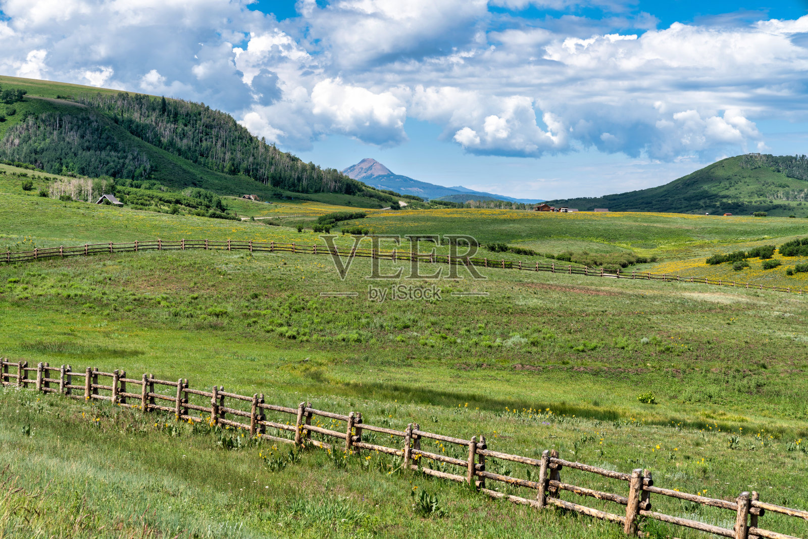科罗拉多山景观照片摄影图片