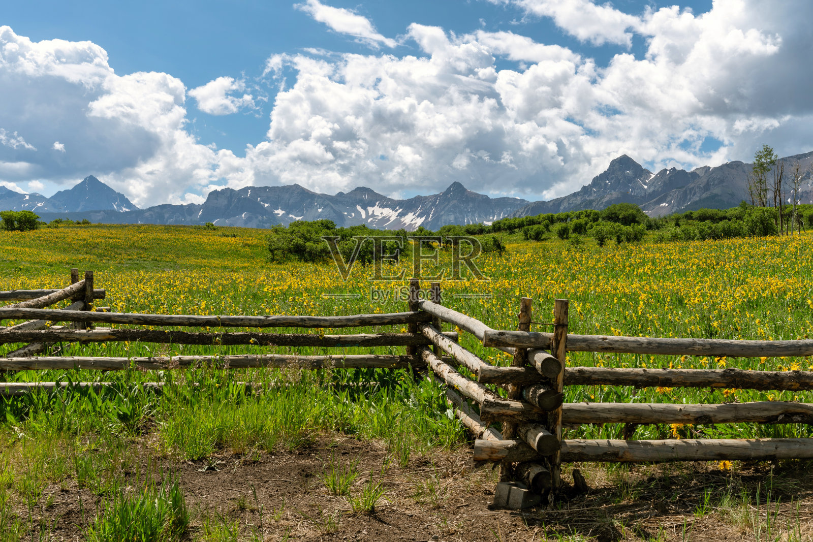 科罗拉多山景观照片摄影图片