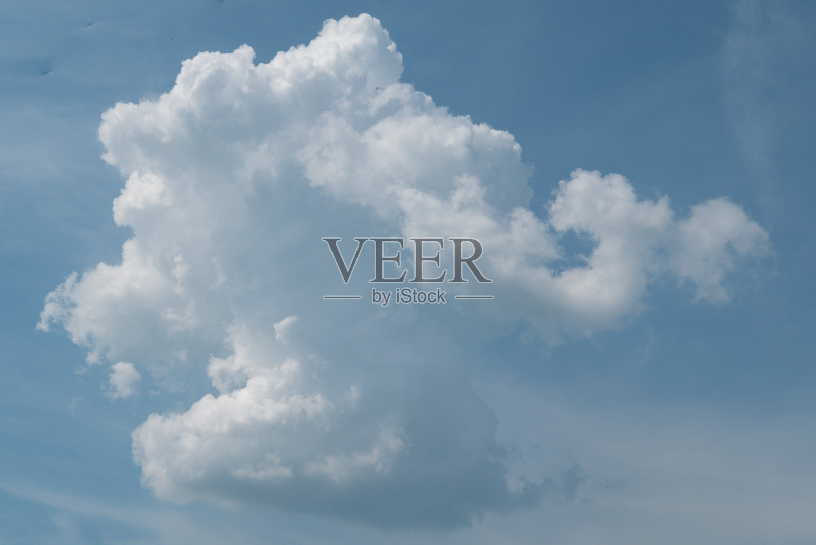 蓝天与云彩特写照片摄影图片