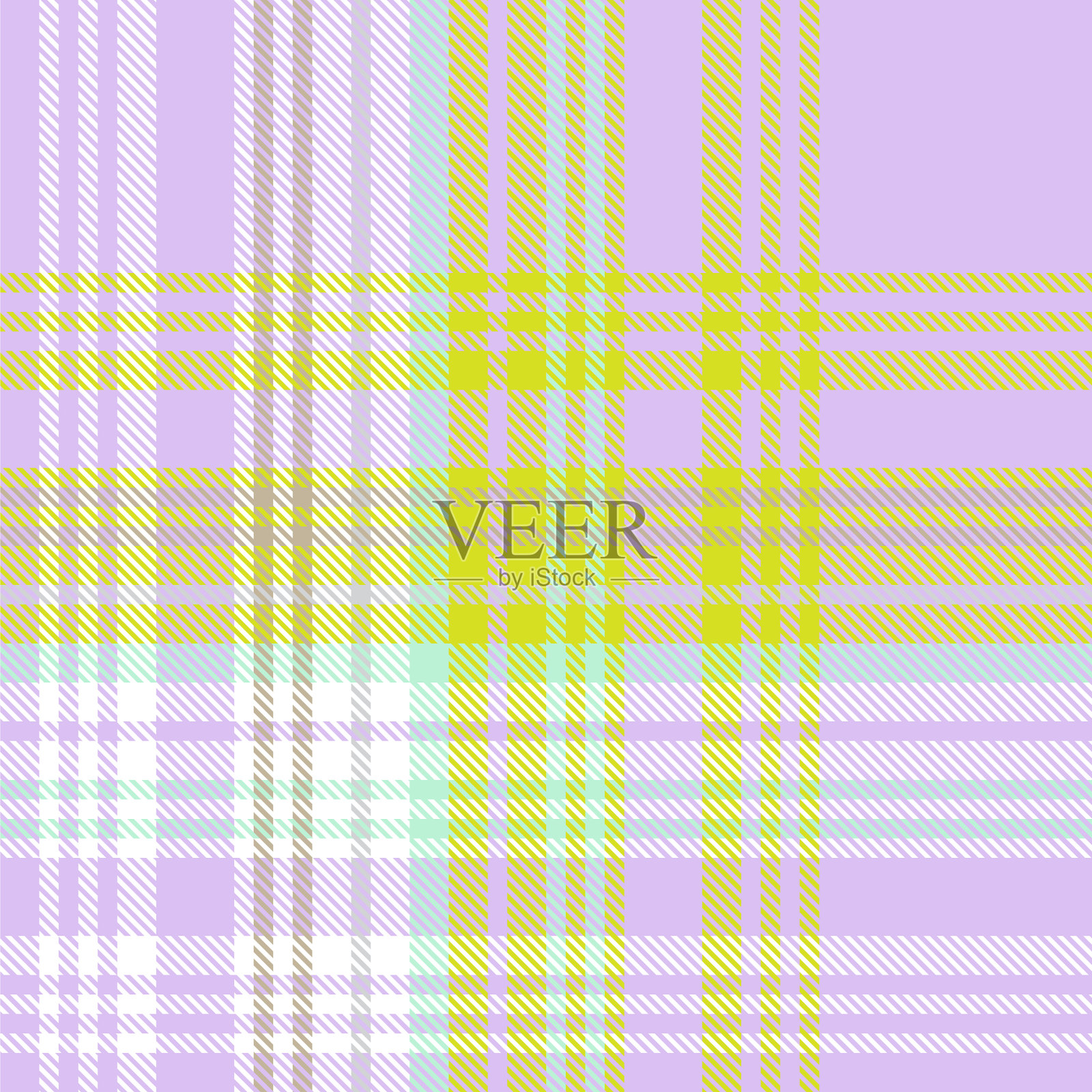 彩色格子纹理无缝图案插画图片素材