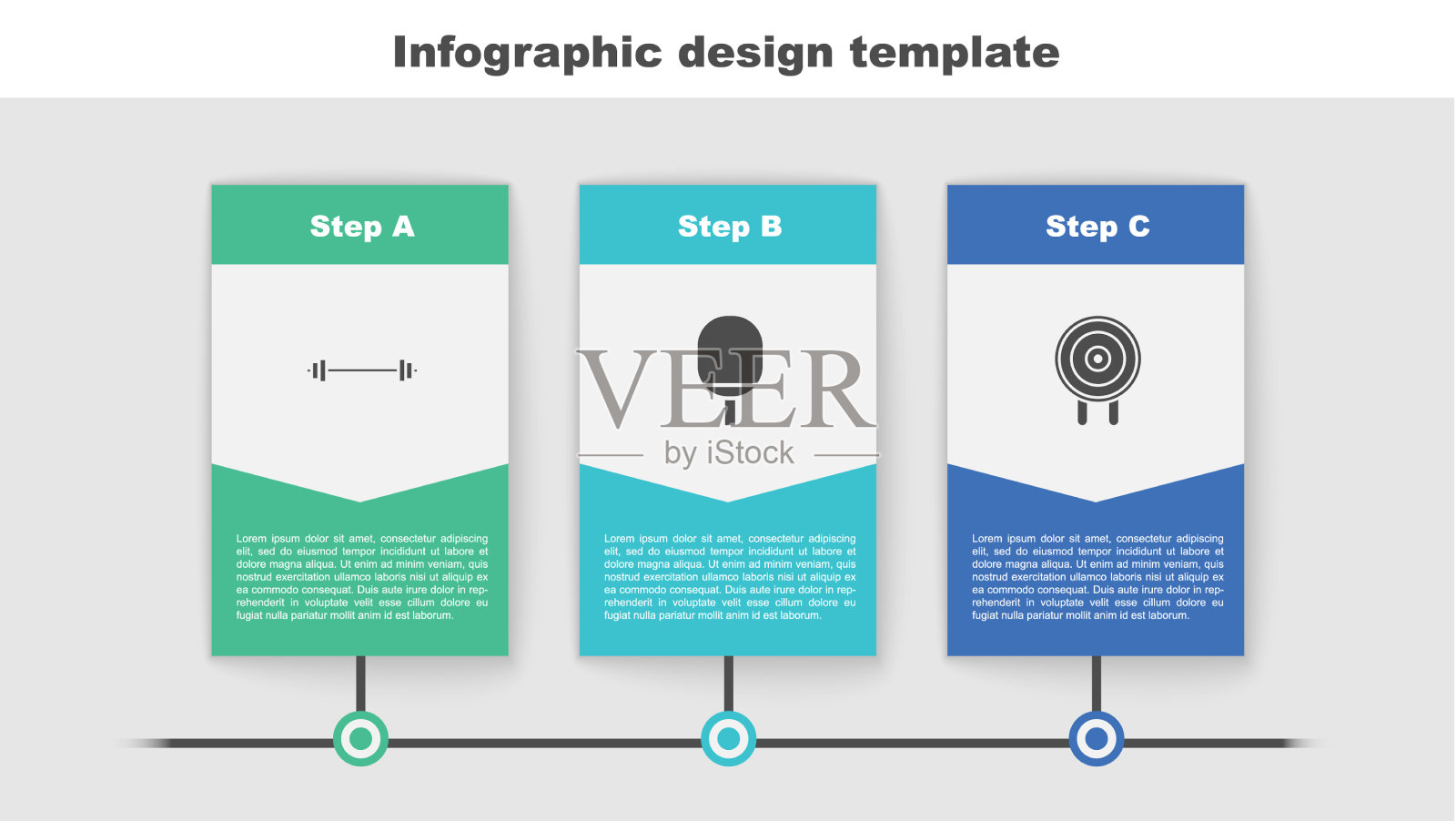 设置杠铃球拍打乒乓球和插画图片素材